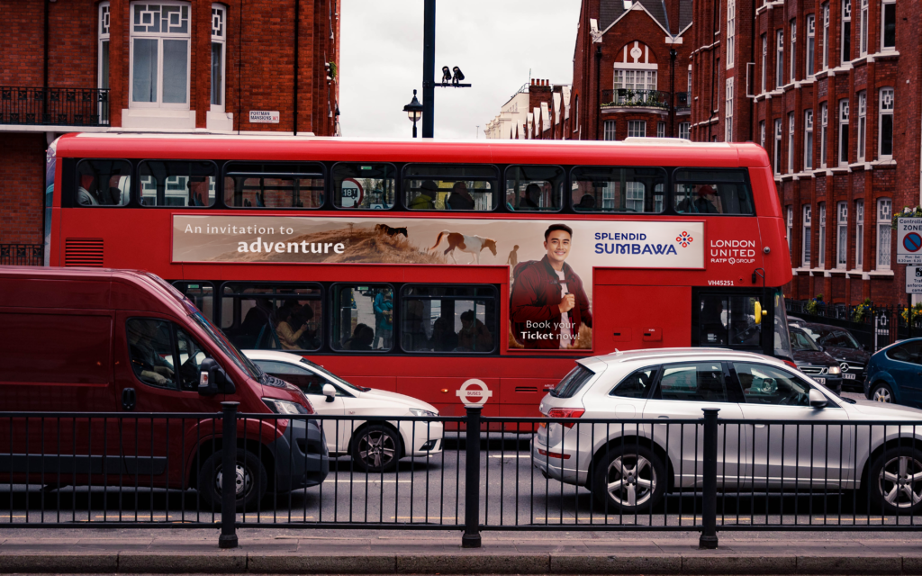 17 Splendid Sumbawa by Brandkraft – Billboard on London Bus